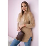 Kesi Włoski Fluffy sweater camel Cijene
