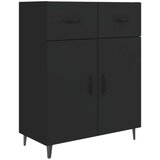  Komoda crna 69 5 x 34 x 90 cm od konstruiranog drva | shoptok.hr