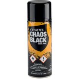 Games Workshop Spray Paint Chaos Black Cene