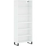  Visoka komoda bijela 69 5 x 32 5 x 180 cm od konstruiranog drva | shoptok.hr