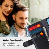 Crong Premium Booklet preklopna torbica iz pravega usnja za iPhone 11 Pro | Shoptok.si