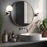  Zidna lampa u srebrnoj boji ø 14 cm Kula – | shoptok.hr