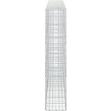  Gabion s žicom debljine 3,5 mm i mrežom 5x10 cm 450x30x150 cm | shoptok.hr