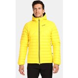 Kilpi Men's down jacket PYRAMIDEN-M Yellow Cene