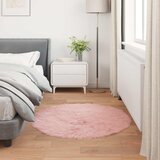  Tepih od umjetne ovčje kože TAFALLA Ružičasta Ø 100 cm | shoptok.hr