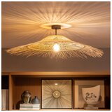 Brilagi LED plafonski luster CERIA BOHO 1xE27/60W/230V Ø 100 cm crna/bež | Eponuda.com
