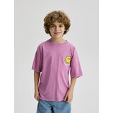 Reserved Majica kratkih rukava SmileyWorld® - boja fuksije | shoptok.hr