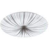 Eglo Nieves plafonjera/1, led, 33w, 3700lm, prečnik 510, bela/srebrna | Eponuda.com