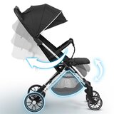 Nukido dječja kolica Paseo, crna | shoptok.hr