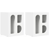  Noćni ormarić 2 pcs Bijelo 40 x 35 x 50 cm Konstruirano drvo | Eponuda.com