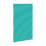  Plisirana zavjesa petrolej zelena 75x100 cm Širina tkanine 74,4 cm Poliester | shoptok.hr