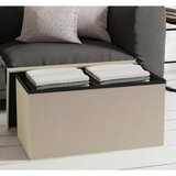 MID.YOU Zaboj Za Sedenje Boxas, Krem Barva | Shoptok.si