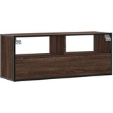 vidaXL TV ormarić boja hrasta 100x31x39,5 cm konstruirano drvo i metal | shoptok.hr