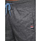DStreet Spodenki męskie dresowe ciemnoszare | Shoptok.si