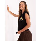 FANCY Blouse-FA-BZ-7157.19-black | Shoptok.si
