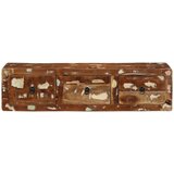  Zidni TV ormarić 100x32x25 cm Obrađeno puno drvo | shoptok.hr