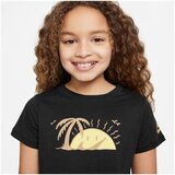 Nike Majice s kratkimi rokavi G Nsw Tee Sun Swoosh Crop Črna | Shoptok.si