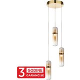 Mitea Lighting Visilica bronzana SHADOW MAP9504-3 3x6W 3000K + amber LED 3Y | Eponuda.com
