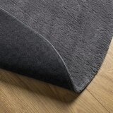  Tepih HUARTE kratkih vlakana mekani i perivi antracit Ø 100 cm | Eponuda.com