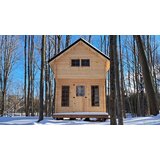 Male kuće Drvena vrtna kuća BUNKIE ALBERTA 355 × 325 cm sa šindrom | shoptok.hr