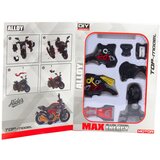  Metalni motor za sastavljanje 1:14 DIY - crveno/zlatnii | shoptok.hr