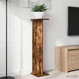  Stalak za biljke 2 pcs Dimljeni Hrast 25 x 25 5 x 100 5 cm | shoptok.hr