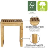 Wenko Stolac od masivnog bagrema u prirodnoj boji Fondi – | shoptok.hr