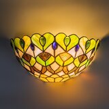 Brilagi tiffany vitražna zidna svetiljka margaret 1xE27/40W/230V | Eponuda.com