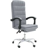  Uredski naslonjač od tkanine svjetlosivi | shoptok.hr