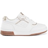 Shelvt White and gold platform sneakers | shoptok.hr