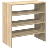 vidaXL Regal za čevlje 2 kosa zložljiva son. hrast 60x30x30,5 cm | Shoptok.si