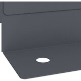  Ograda oko Travnjaka 20 pcs 102 x 4 x 4 cm Čelik Antracit | shoptok.hr