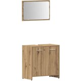  4-dijelni set kupaonskog namještaja käsityöläinen tammi | shoptok.hr