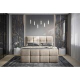 Esposa POSTELJA Z VZMETNICO 180 cm x 200 cm , tekstil rjavosiva | Shoptok.si