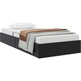 Otomanski krevet s pohranom Crna 90 x 200 cm Lažna koža | shoptok.hr