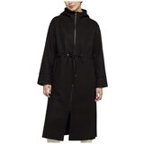 Geox Plašči W DORALEA LONG COAT Črna | Shoptok.si