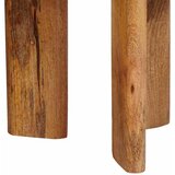  Stolovi za kavu na sklapanje 2 pcs Smeđa Čvrsto drvo manga | shoptok.hr