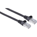 Intellinet 318846 RJ45 omrežni kabel\, Patch kabel CAT 6a S/FTP 30.00 m črna zaščita iz folije\, pletena zaščita\, brez halogena 1 kos, (20530680) Cene