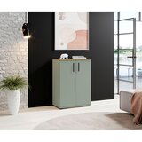 MID.YOU KOMODA, barve hrasta, žajbljevo zelena | Shoptok.si