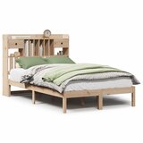 Maison Chic Posteljni Okvir - Dvoposteljna postelja brez vzmetnice 135x190 cm trdna borovina, (22081532) Cene