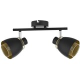 Candellux Lighting črna stropna svetilka s kovinskim senčilom 41.5x10 cm aleksandria | Shoptok.si