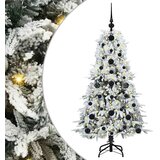  Umjetno božićno drvce s nogom s stalakom Bijelo 120 cm PE i PVC | shoptok.hr