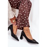 Boto Heels with decorative buckle black Seriva | ePonuda.com