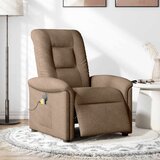 Maison Chic Električni masažni naslanjač - Relax naslanjač rjavo blago, (22042583) Cene