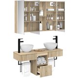  Set ormarića za kupaonicu 4 kom. Hrast sonoma Konstruirano drvo | shoptok.hr