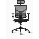 ERGOVISION Pisarniški stol Ergovision Essent, črn | Shoptok.si