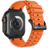 forcell F-DESIGN FA06 silikonska narukvica za APPLE Watch 38/40/41 mm narandzasta Cene