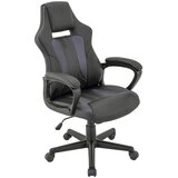 XORA GAMING STOL kovina, umetna masa, tekstil siva, črna Cene