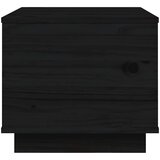  Stolić za kavu crni 40 x 50 x 35 cm od masivne borovine | shoptok.hr