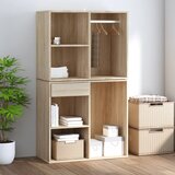  Garderobni ormarić boja hrasta 80x40x65 cm konstruirano drvo | shoptok.hr